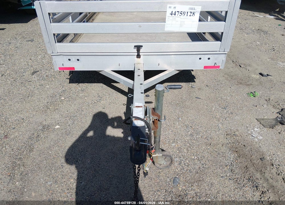 2006 ALUMA 5X10 UTILTY TRAILER VIN: 1YGUS10196B028078