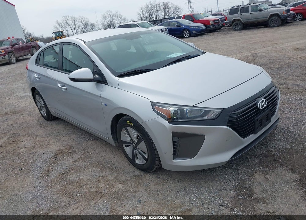 2018 HYUNDAI IONIQ HYBRID BLUE VIN: KMHC65LC3JU100307