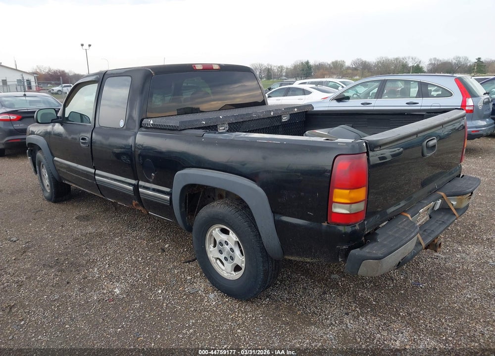 2000 CHEVROLET SILVERADO 1500 LT VIN: 2GCEK19T4Y1160580