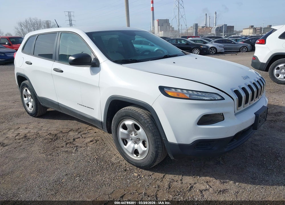 2017 JEEP CHEROKEE SPORT VIN: 1C4PJMAB2HW579407