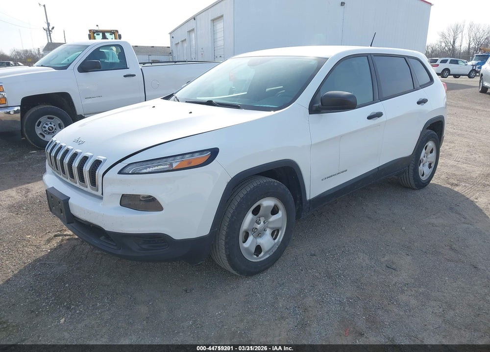 2017 JEEP CHEROKEE SPORT VIN: 1C4PJMAB2HW579407