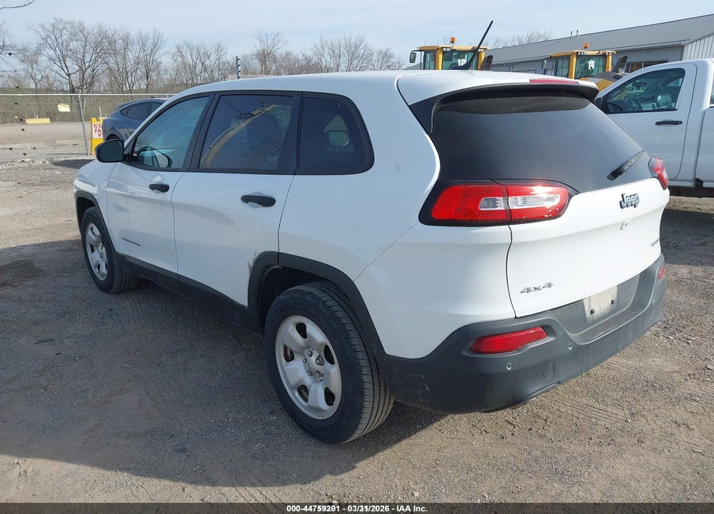 2017 JEEP CHEROKEE SPORT VIN: 1C4PJMAB2HW579407