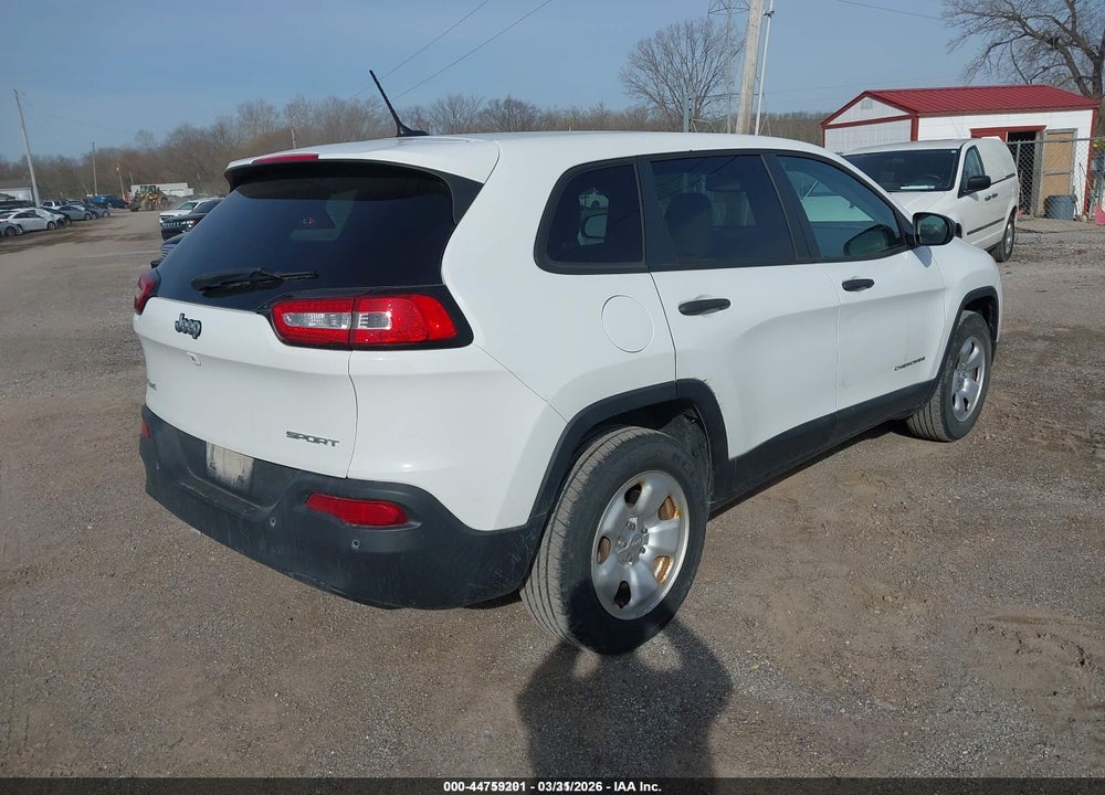 2017 JEEP CHEROKEE SPORT VIN: 1C4PJMAB2HW579407