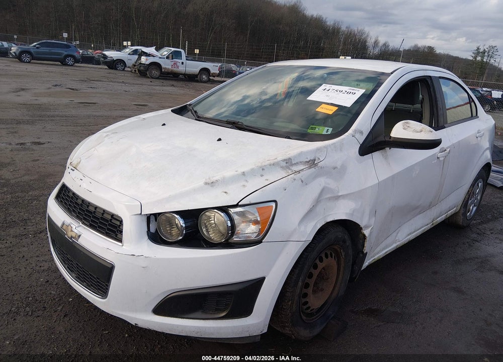 2015 CHEVROLET SONIC LS AUTO VIN: 1G1JA5SHXF4118228
