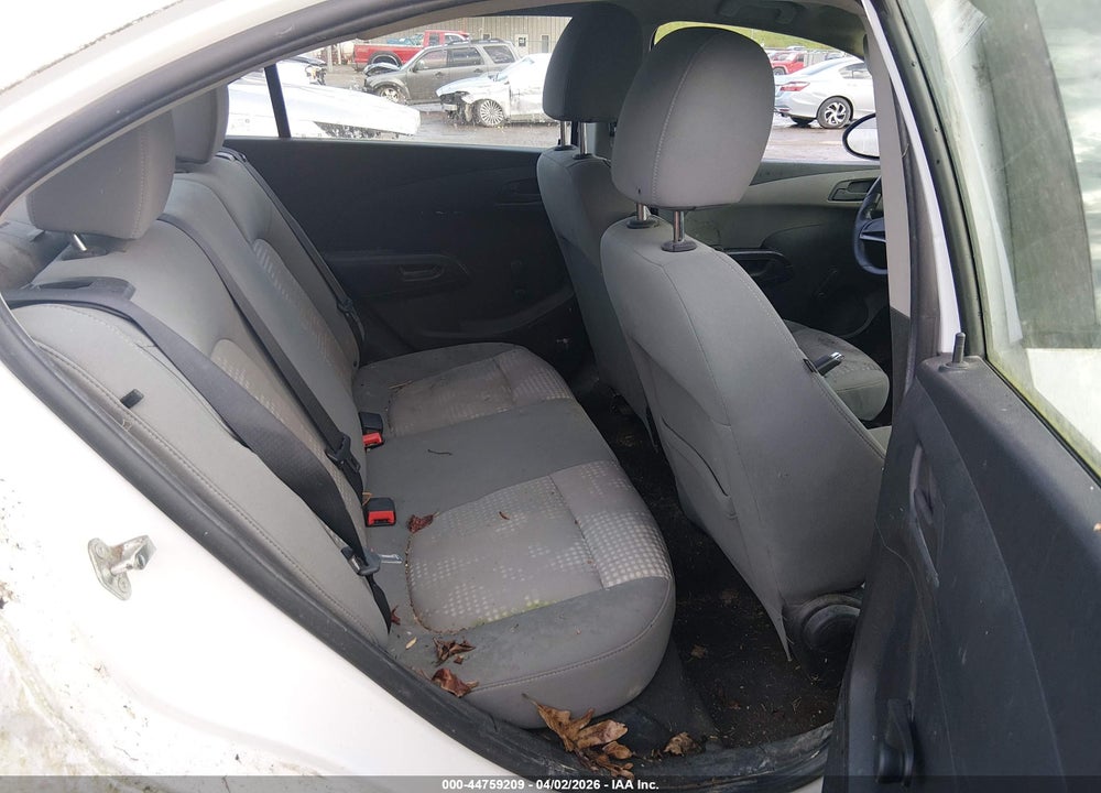 2015 CHEVROLET SONIC LS AUTO VIN: 1G1JA5SHXF4118228