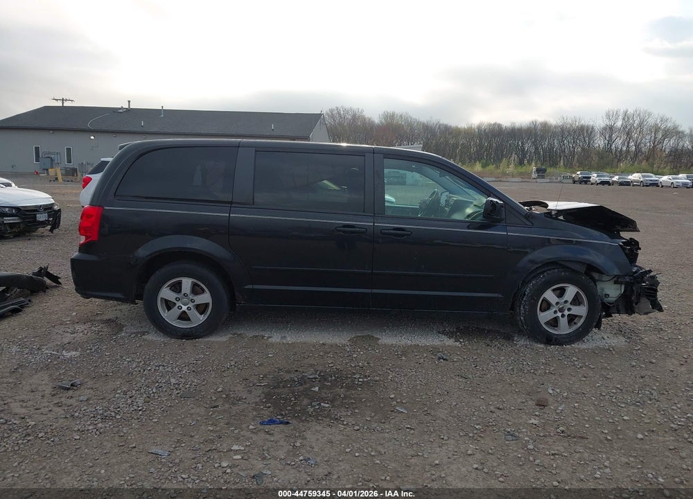 2013 DODGE GRAND CARAVAN SXT VIN: 2C4RDGCG9DR523574