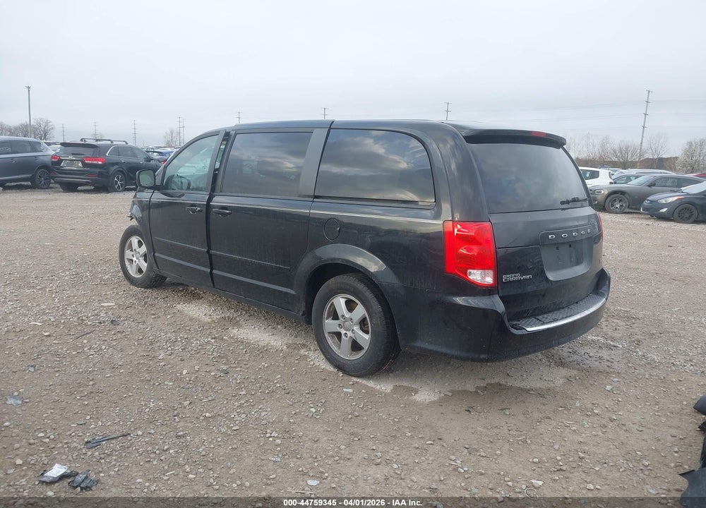 2013 DODGE GRAND CARAVAN SXT VIN: 2C4RDGCG9DR523574