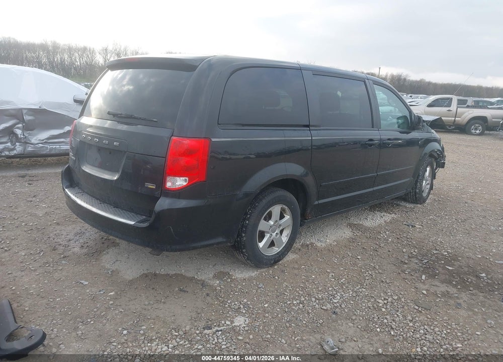 2013 DODGE GRAND CARAVAN SXT VIN: 2C4RDGCG9DR523574