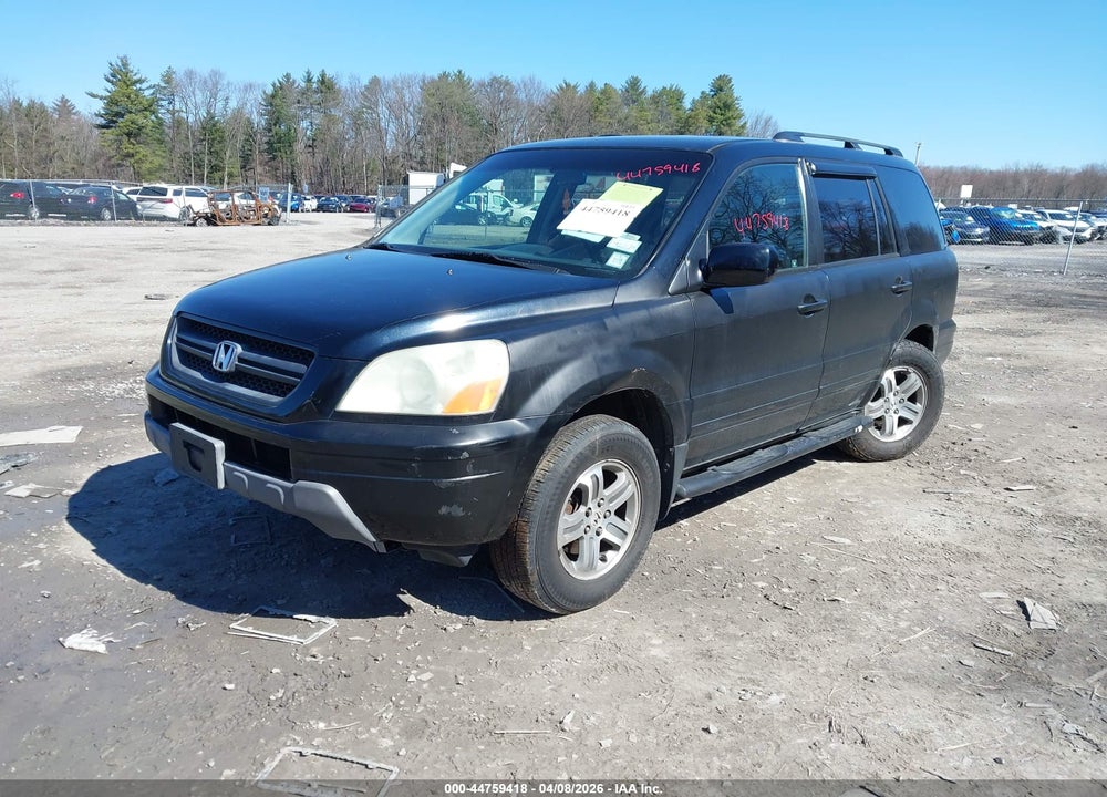 2003 HONDA PILOT EX-L VIN: 2HKYF18623H509918