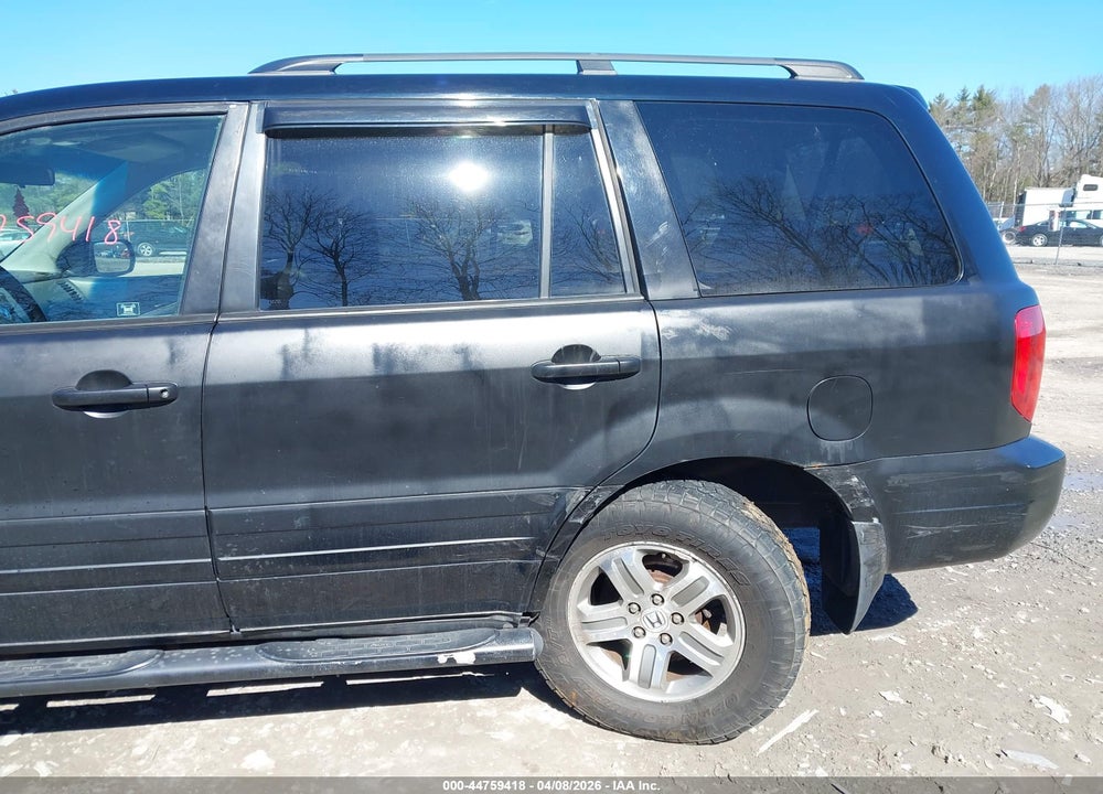 2003 HONDA PILOT EX-L VIN: 2HKYF18623H509918