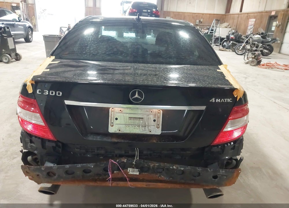 2010 MERCEDES-BENZ C 300 SPORT 4MATIC VIN: WDDGF8BB1AF478846