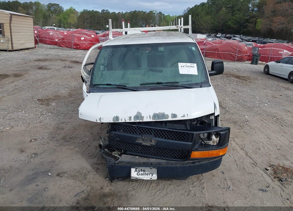 2013 CHEVROLET EXPRESS 2500 WORK VAN VIN: 1GCWGFBA6D1112249