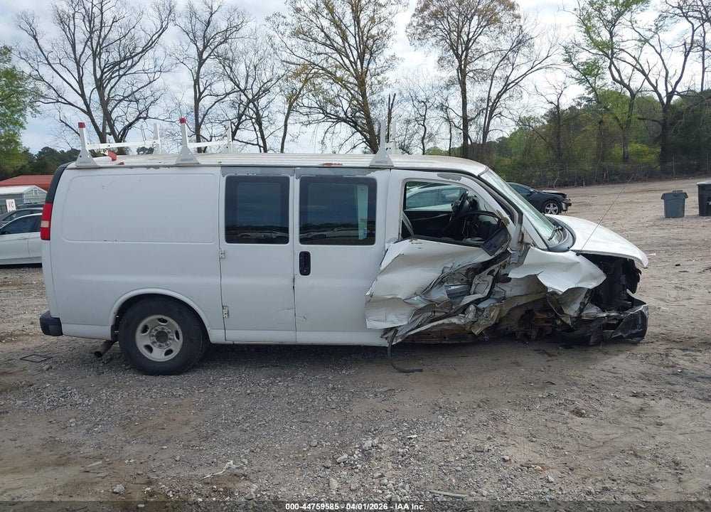 2013 CHEVROLET EXPRESS 2500 WORK VAN VIN: 1GCWGFBA6D1112249