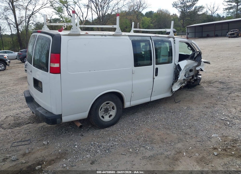 2013 CHEVROLET EXPRESS 2500 WORK VAN VIN: 1GCWGFBA6D1112249