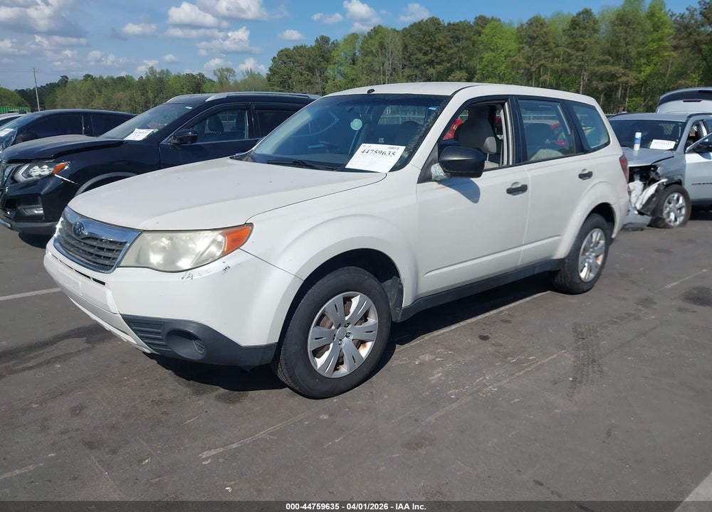 2010 SUBARU FORESTER 2.5X VIN: JF2SH6AC1AH799188