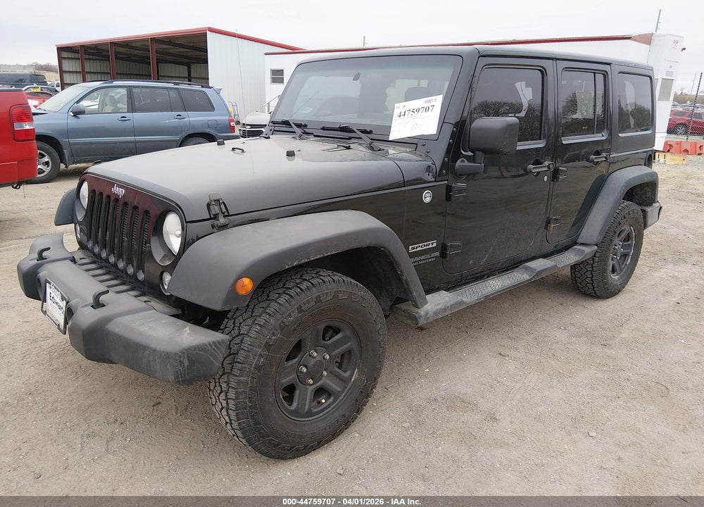 2015 JEEP WRANGLER UNLIMITED SPORT VIN: 1C4BJWDG3FL509684