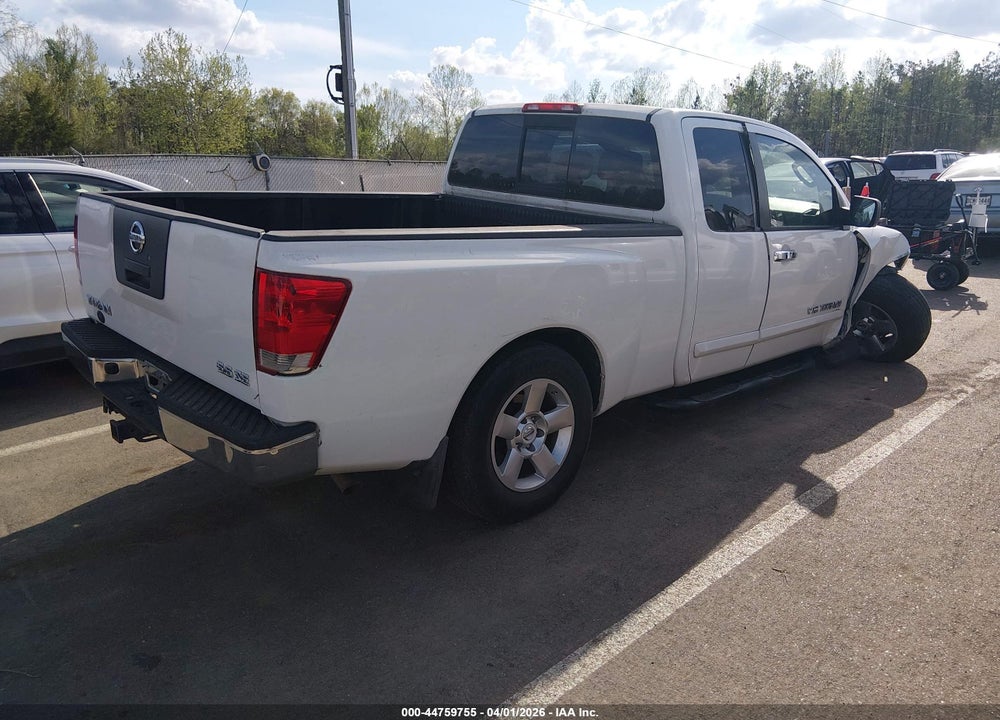 2007 NISSAN TITAN SE VIN: 1N6BA06A77N231588