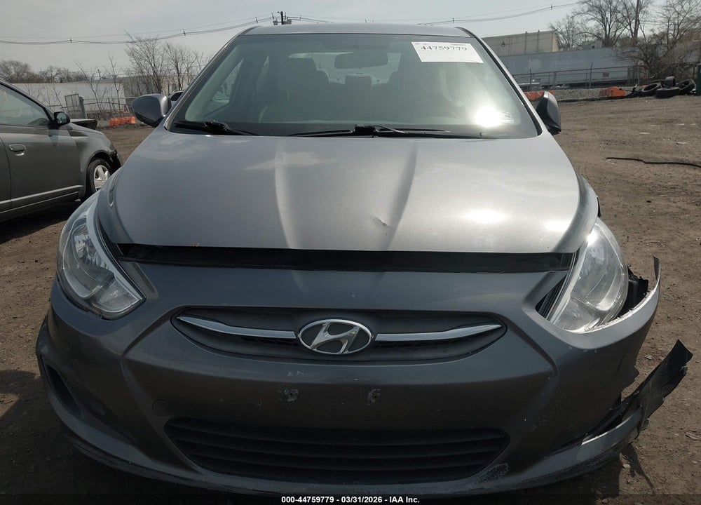2017 HYUNDAI ACCENT SE VIN: KMHCT4AEXHU316107