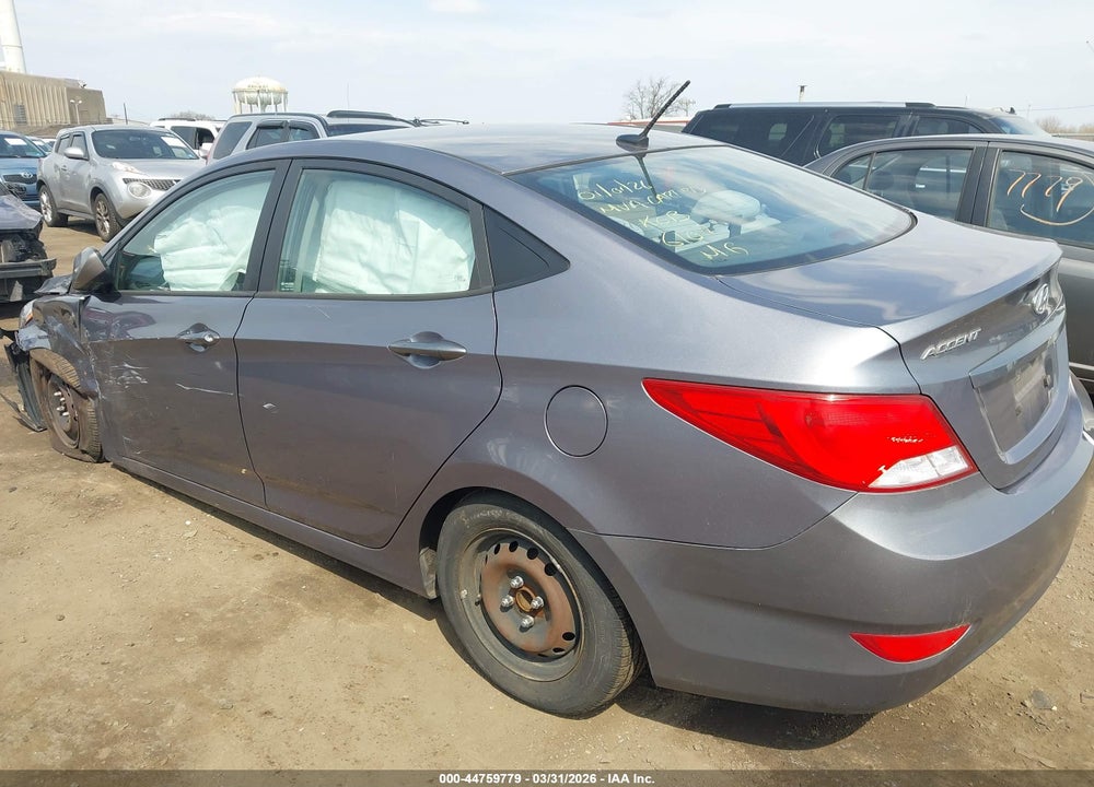 2017 HYUNDAI ACCENT SE VIN: KMHCT4AEXHU316107