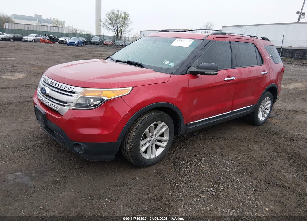 2012 FORD EXPLORER XLT VIN: 1FMHK8D8XCGA38578