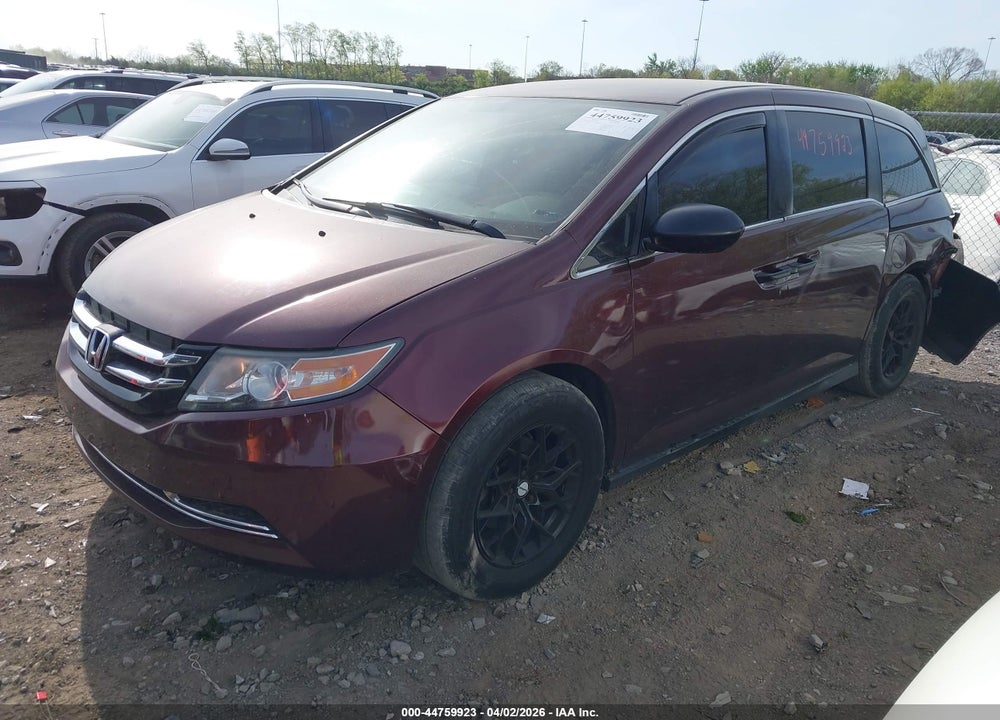 2016 HONDA ODYSSEY LX VIN: 5FNRL5H26GB041259