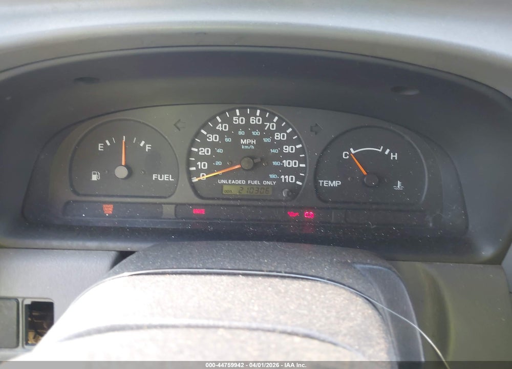 1998 NISSAN FRONTIER SE/XE VIN: 1N6DD26S9WC385301