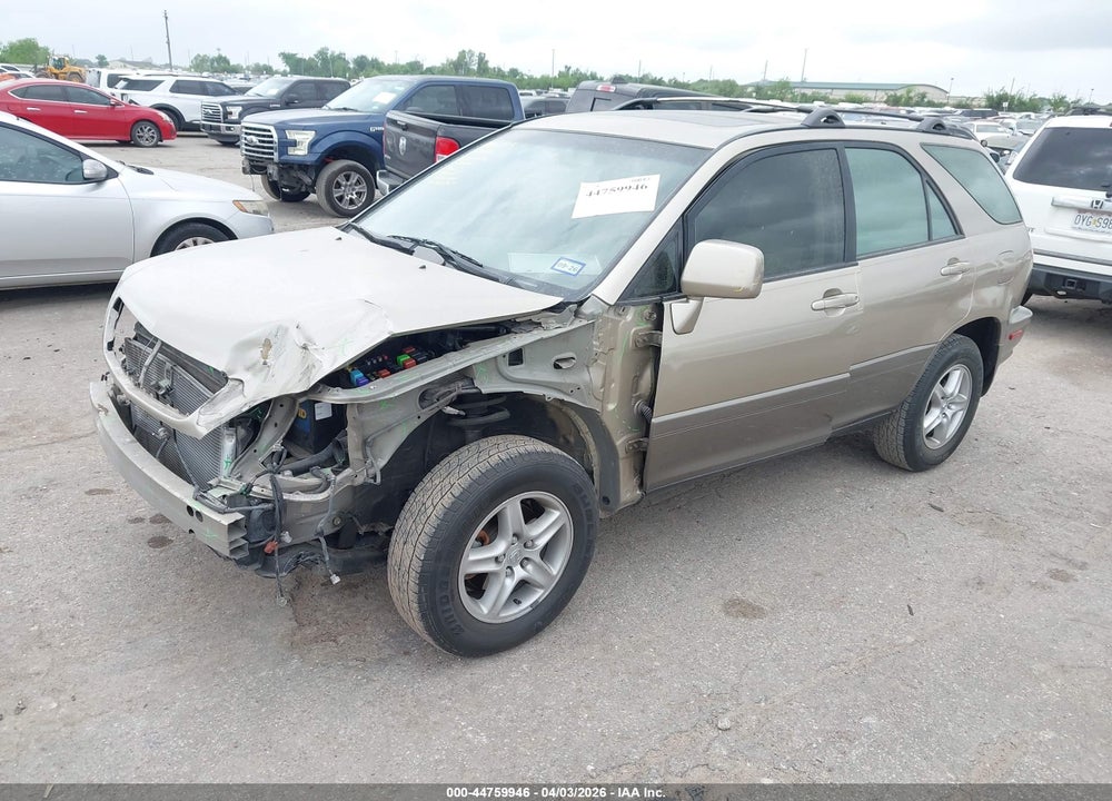 2000 LEXUS RX 300 VIN: JT6GF10U8Y0076249