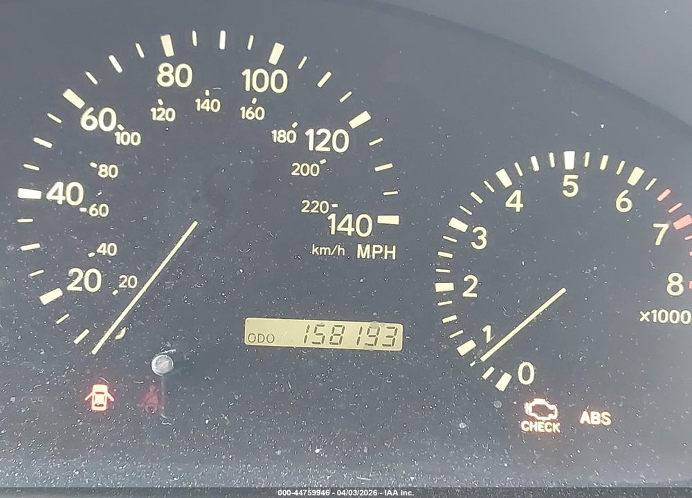 2000 LEXUS RX 300 VIN: JT6GF10U8Y0076249
