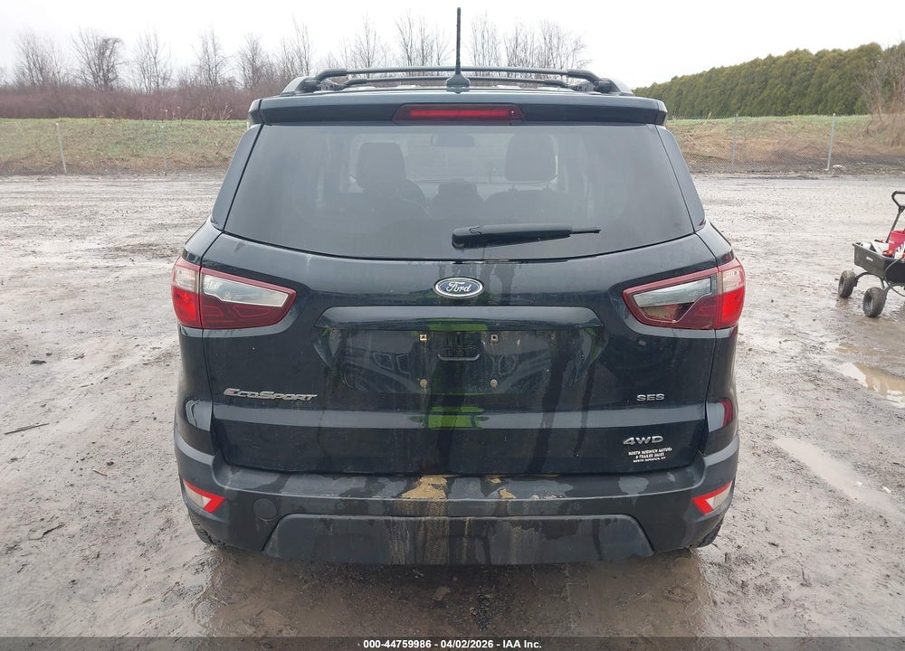 2018 FORD ECOSPORT SES VIN: MAJ6P1CLXJC194107