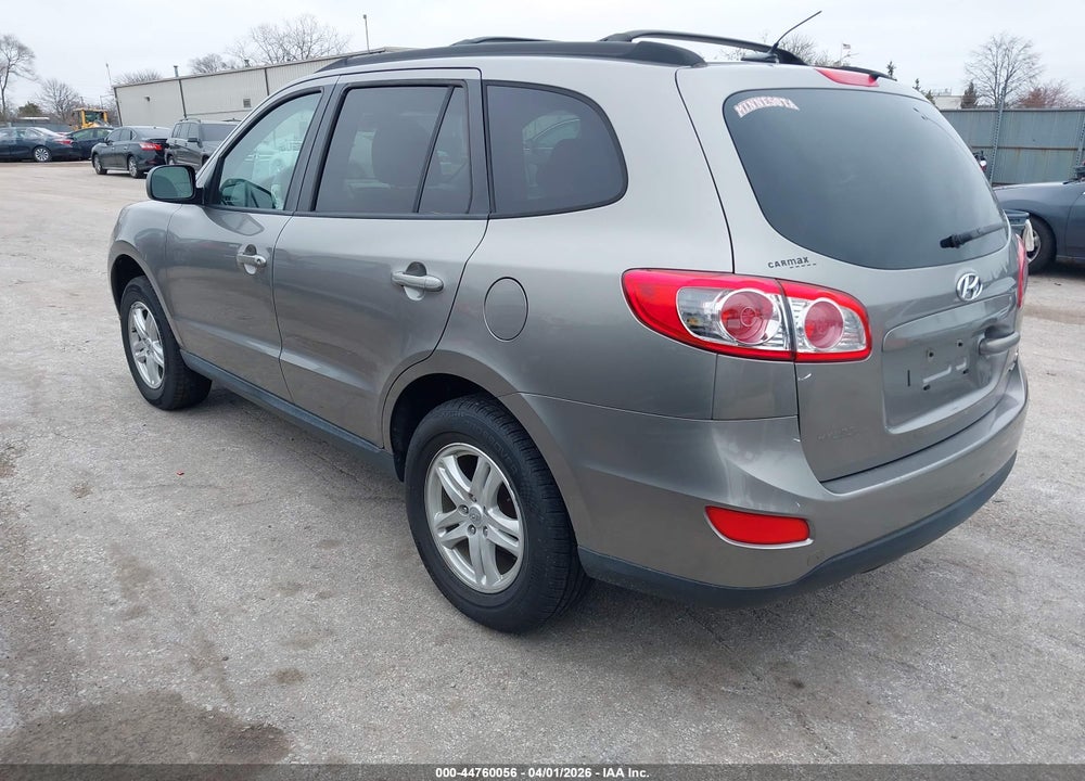 2011 HYUNDAI SANTA FE GLS VIN: 5XYZGDAB4BG018380
