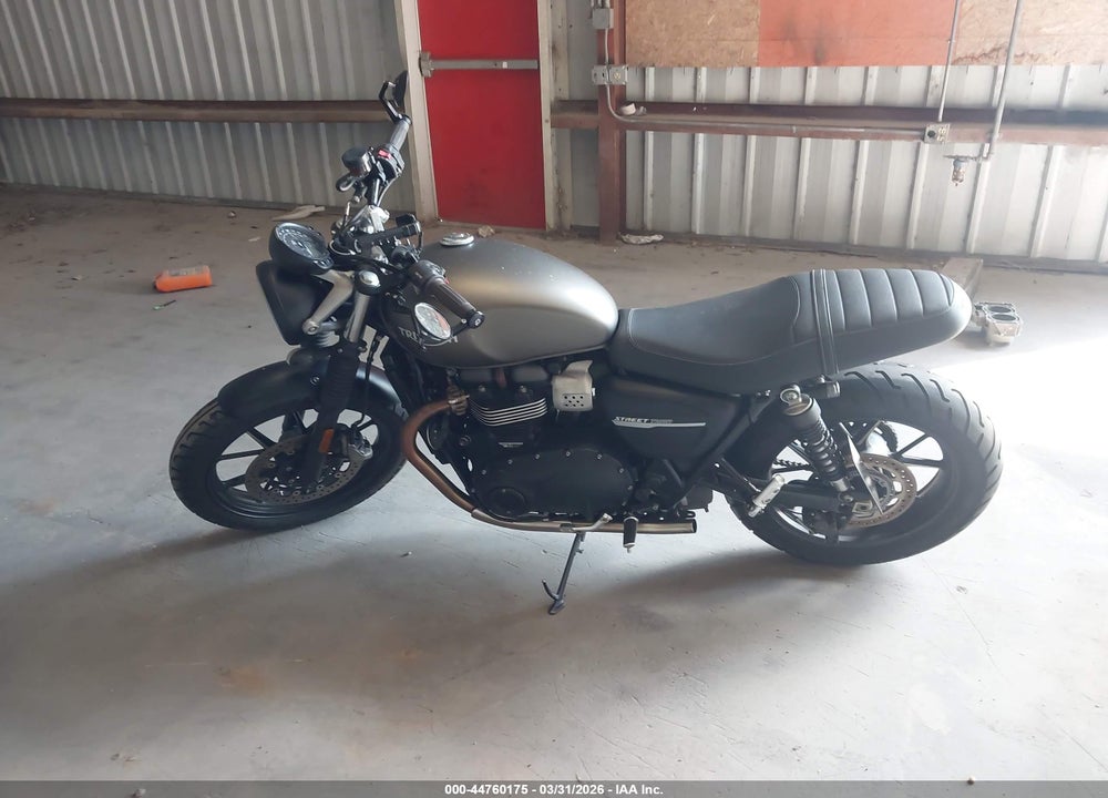 2019 TRIUMPH MOTORCYCLE STREET TWIN VIN: SMTD31GN0KT924764