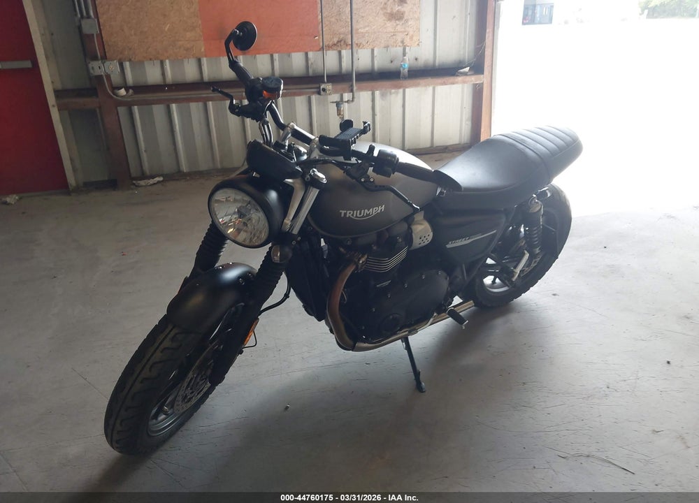 2019 TRIUMPH MOTORCYCLE STREET TWIN VIN: SMTD31GN0KT924764