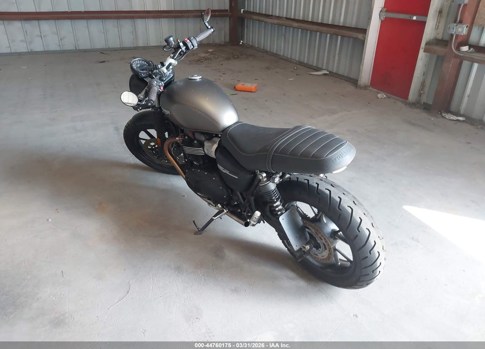 2019 TRIUMPH MOTORCYCLE STREET TWIN VIN: SMTD31GN0KT924764