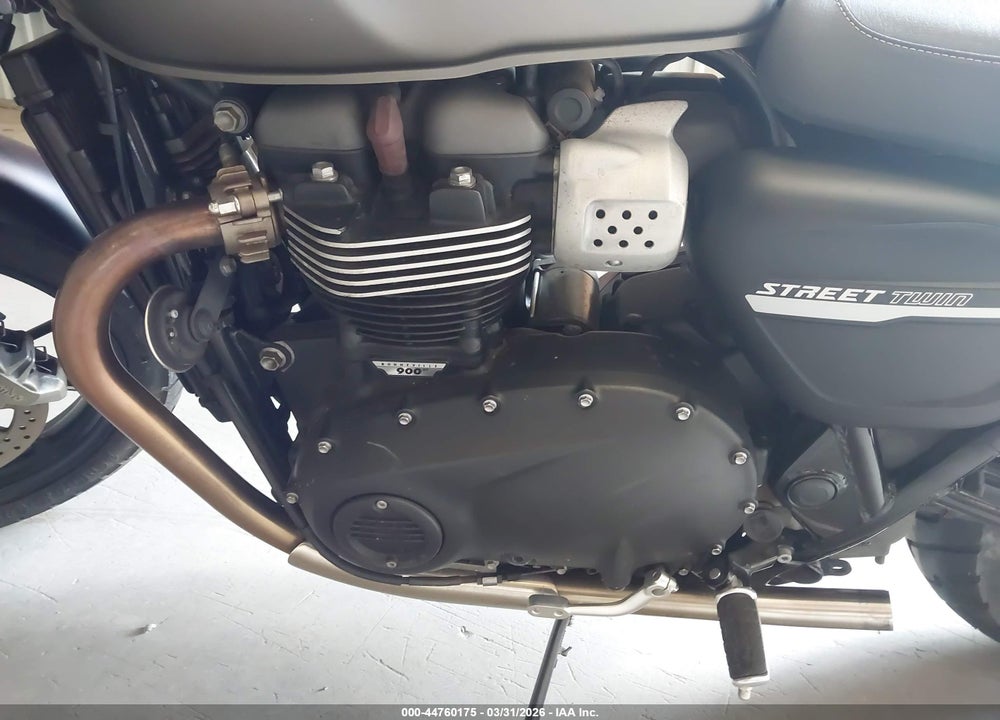 2019 TRIUMPH MOTORCYCLE STREET TWIN VIN: SMTD31GN0KT924764