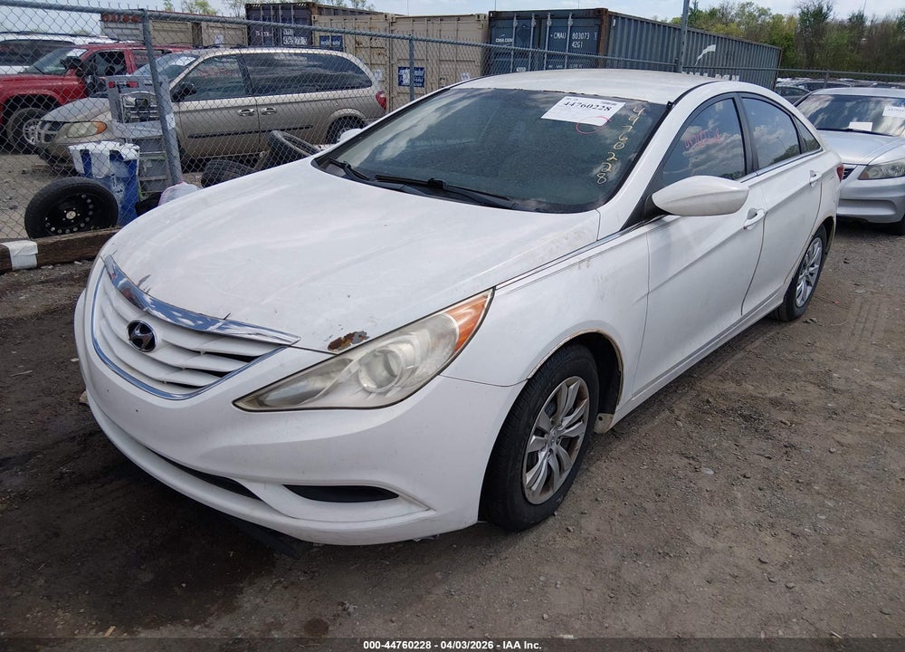 2011 HYUNDAI SONATA GLS VIN: 5NPEB4AC3BH307409