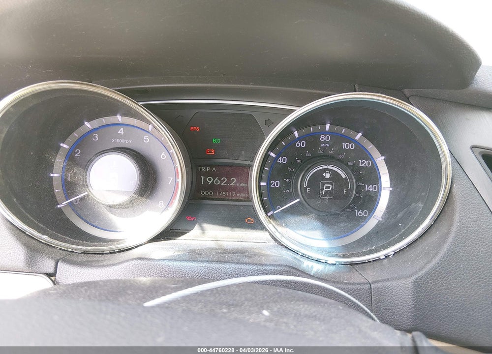 2011 HYUNDAI SONATA GLS VIN: 5NPEB4AC3BH307409