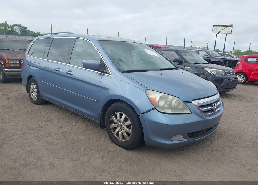2007 HONDA ODYSSEY TOURING VIN: 5FNRL38867B024714