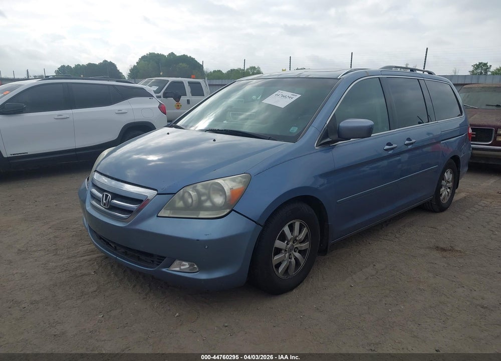 2007 HONDA ODYSSEY TOURING VIN: 5FNRL38867B024714