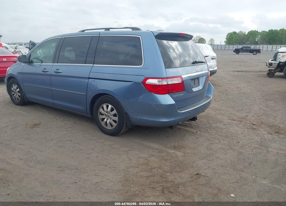 2007 HONDA ODYSSEY TOURING VIN: 5FNRL38867B024714
