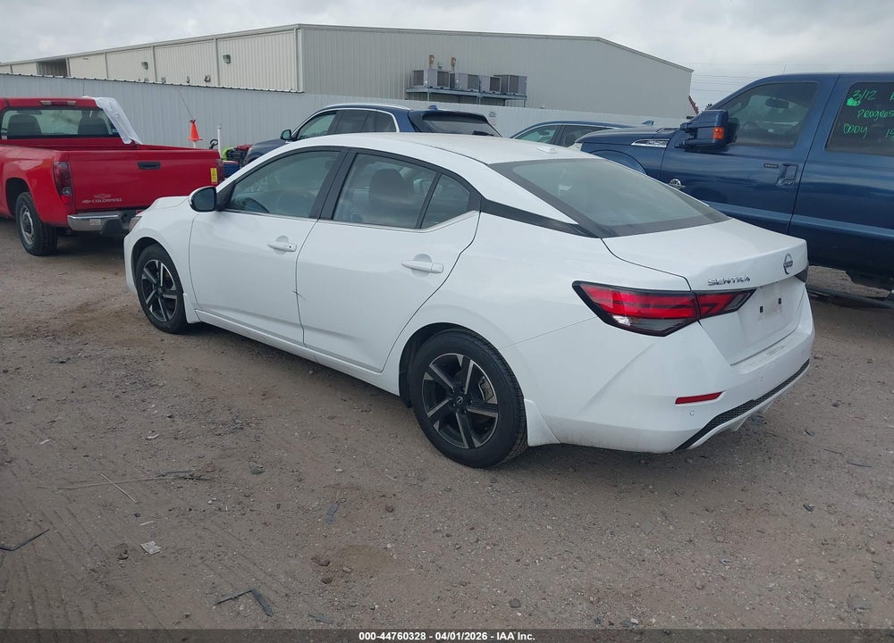 2025 NISSAN SENTRA SV VIN: 3N1AB8CV4SY257601