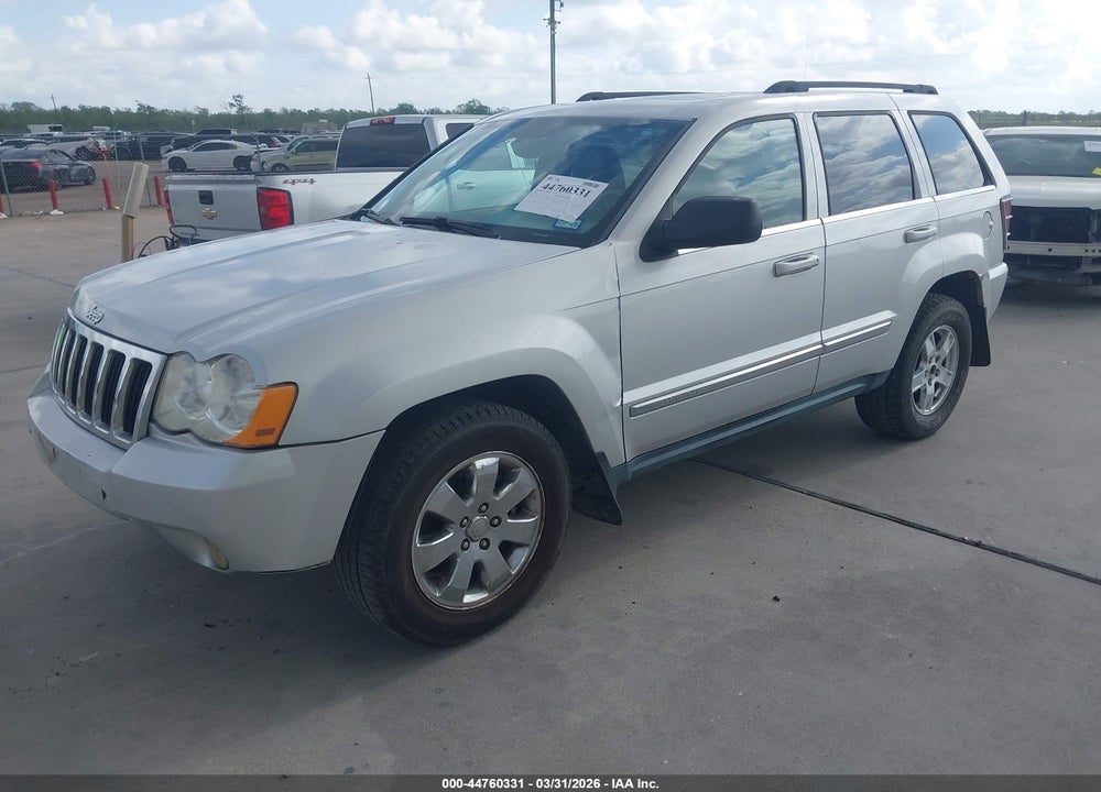 2008 JEEP GRAND CHEROKEE LIMITED VIN: 1J8HR58M28C207750
