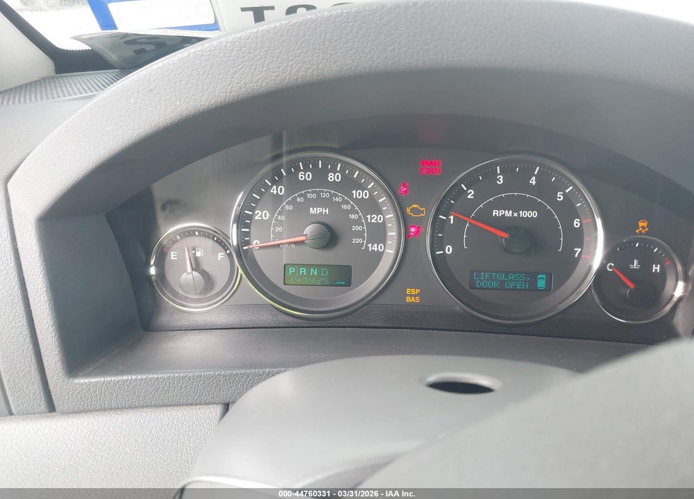 2008 JEEP GRAND CHEROKEE LIMITED VIN: 1J8HR58M28C207750