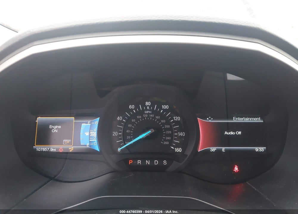 2017 FORD EDGE SEL VIN: 2FMPK4J92HBB87907