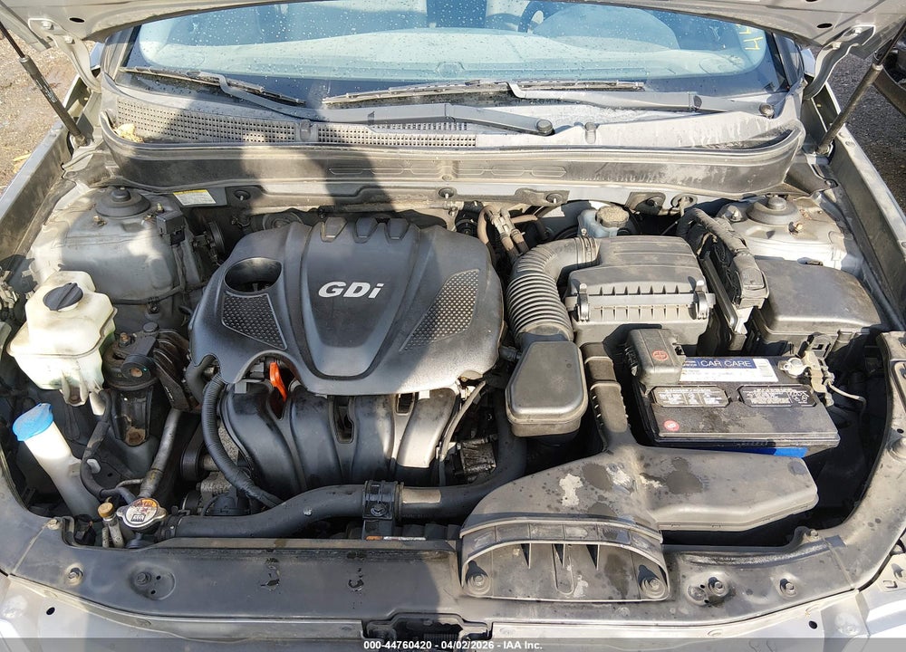 2013 HYUNDAI SONATA GLS VIN: 5NPEB4AC2DH807290