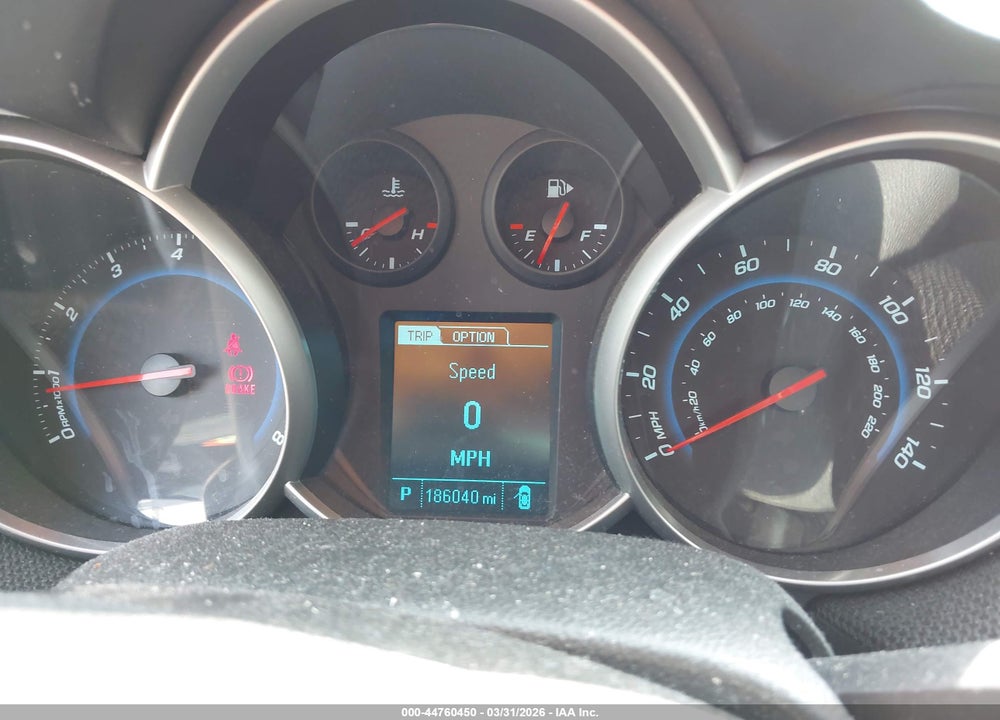 2013 CHEVROLET CRUZE 1LT AUTO VIN: 1G1PC5SB7D7173022