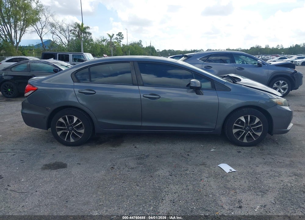 2013 HONDA CIVIC EX VIN: 19XFB2F82DE026593