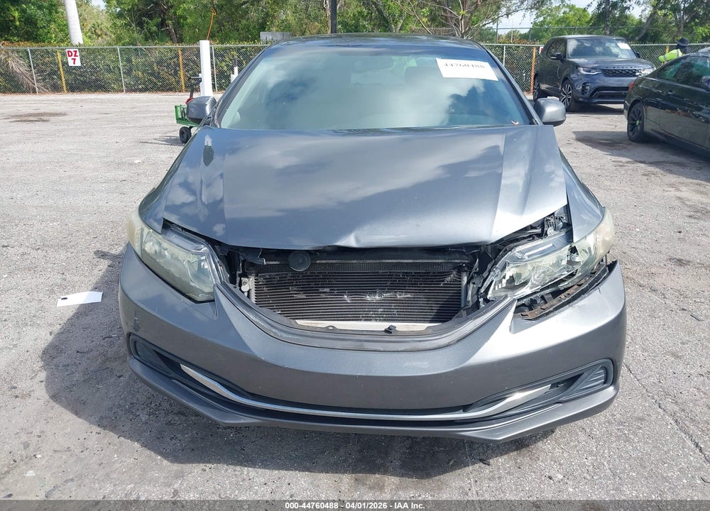 2013 HONDA CIVIC EX VIN: 19XFB2F82DE026593