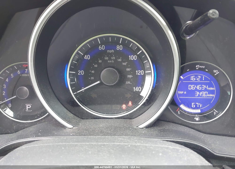 2015 HONDA FIT LX VIN: 3HGGK5H52FM767667