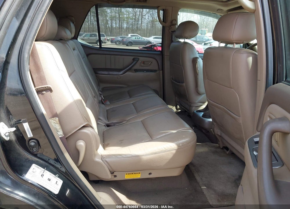 2001 TOYOTA SEQUOIA LIMITED V8 VIN: 5TDBT48AX1S054487
