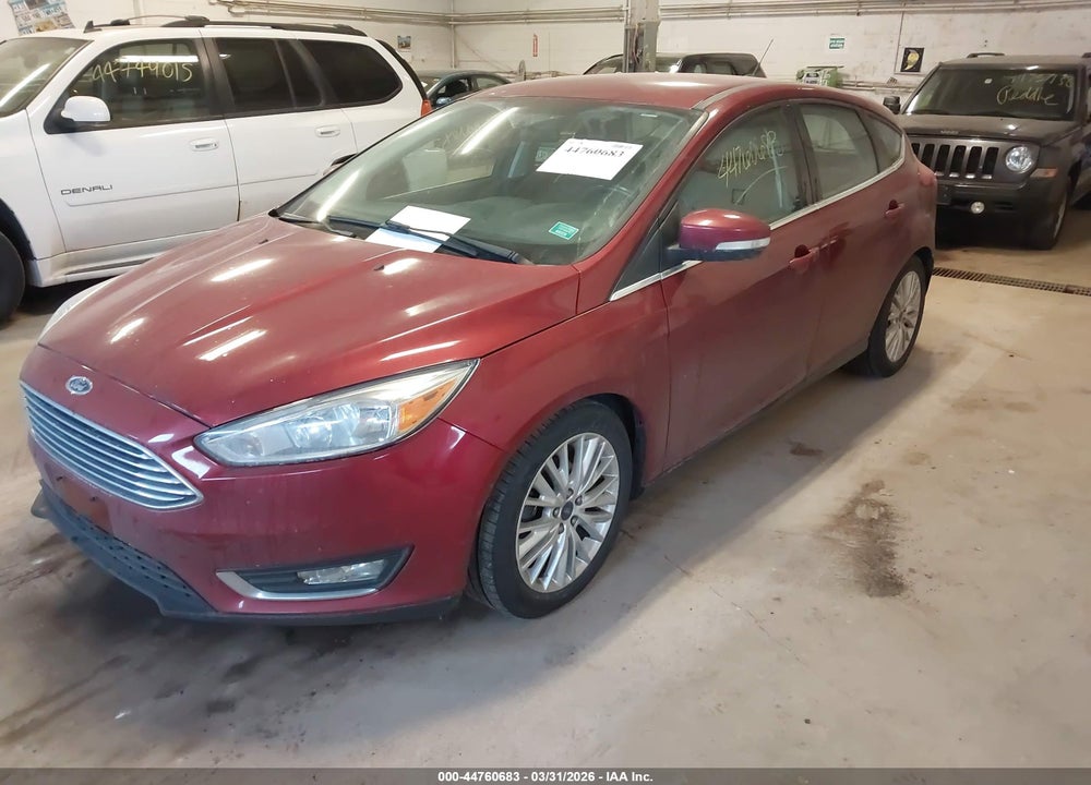 2015 FORD FOCUS TITANIUM VIN: 1FADP3N23FL341365